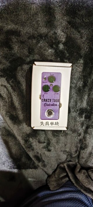 Pedal Distorsión Crazy Tone
