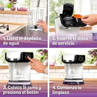 Cafetera Cápsulas Tassimo My Way 2 De Bosch Blanca