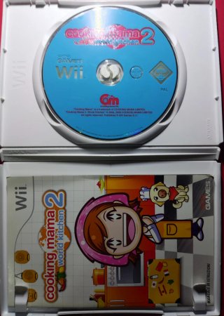 Cooking Mama 2 World Kitchen Nintendo Wii #A3599