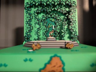 Diorama Zelda Pixel Art