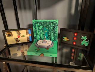 Diorama Zelda Pixel Art