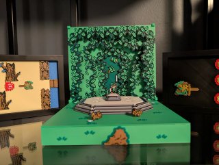 Diorama Zelda Pixel Art