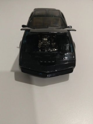 Coche de juguete deportivo negro