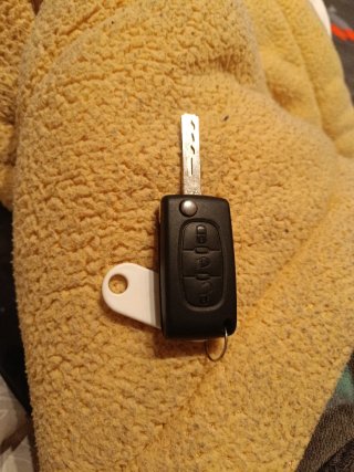 Llave de coche Citroën