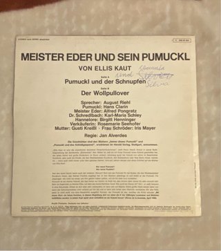Disco Vinilo Meister Eder und sein Pumuckl 1960