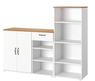 Aparador con estantería IKEA SKRUVBY