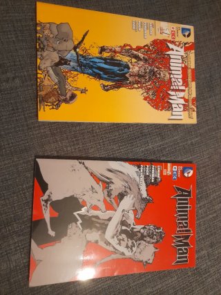 Animal Man de Jeff Lemire.