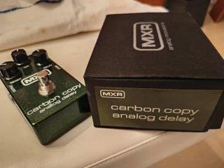 Pedal de Delay MXR Carbon Copy