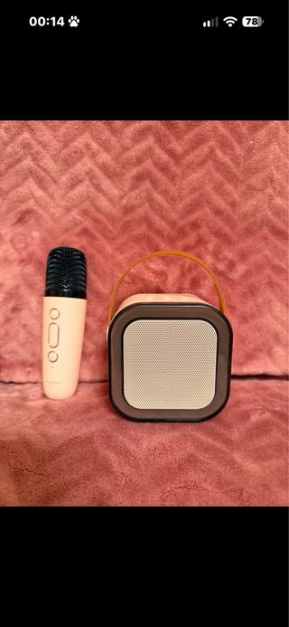 Altavoz Karaoke APOKIN con Micrófono SPE K12