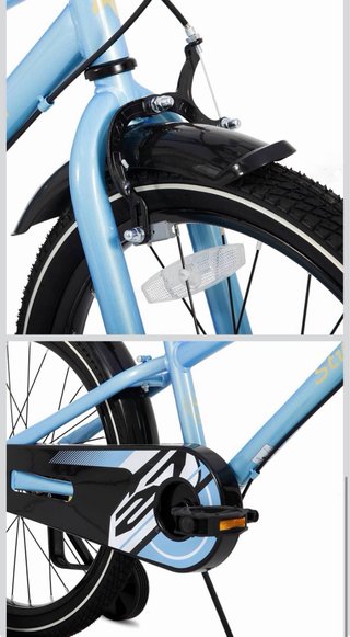 Bicicleta Infantil Stitch 20 pulgadas