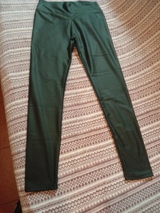 Mayas polipiel verde Talla M/L