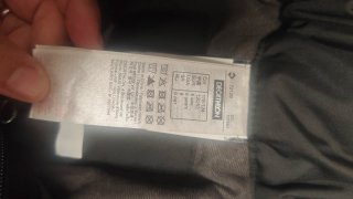 Pantalón de nieve gris antracita