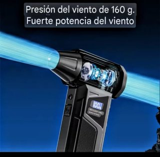 SOPLADOR "SÚPER POWER TURBO FAN LUZ LED-PANTALLA".
