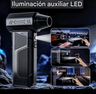 SOPLADOR "SÚPER POWER TURBO FAN LUZ LED-PANTALLA".