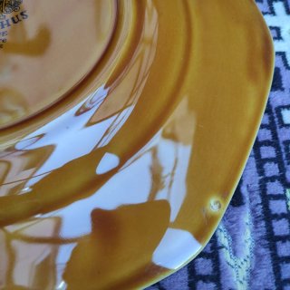Plato Vintage Pontesa Alfar Etrusco Mostaza