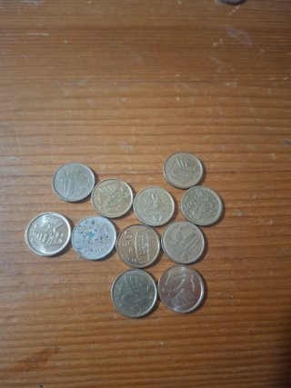 Lote Billetes y Monedas Mundo
