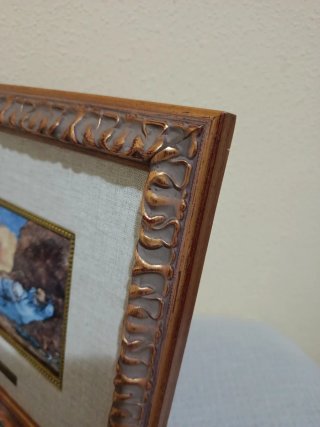 Cuadro Van Gogh Marco Dorado