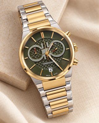 Ferragamo Sapphire Chrono · Nuevo a estrenar