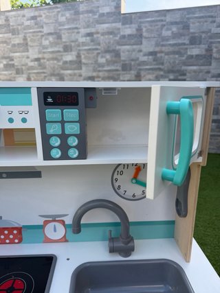 Cocina de madera para niños