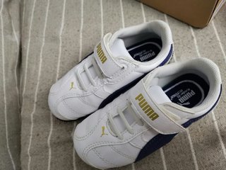 Zapatillas Bebé Puma Blancas