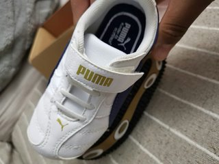 Zapatillas Bebé Puma Blancas