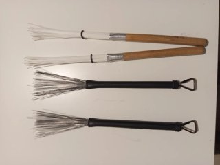 Set de 2 Pares de Escobillas para Batería