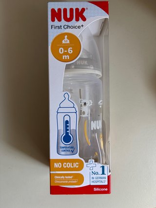 Biberón NUK Anticolicos 300ml Control Temp