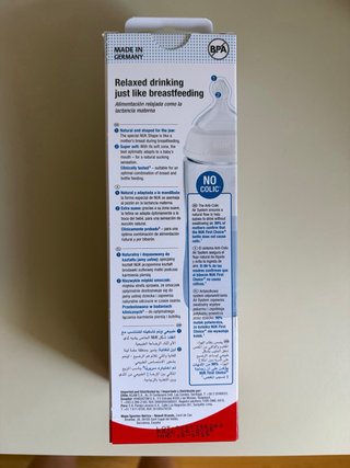 Biberón NUK Anticolicos 300ml Control Temp