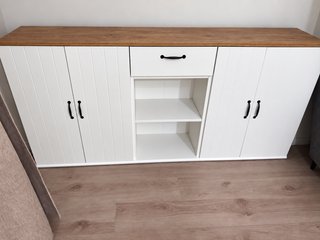 Aparador IKEA SKRUVBY Blanco
