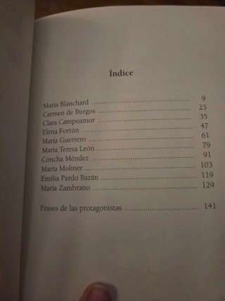 Mujeres de la cultura