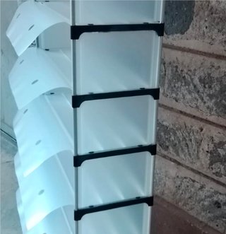 Scarpiera antipolvere a 6 ripiani