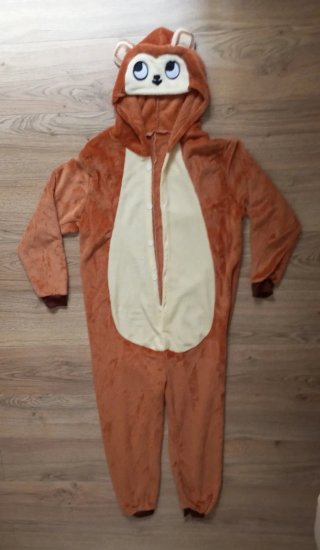 Disfraz pijama de mono/ardilla/oso