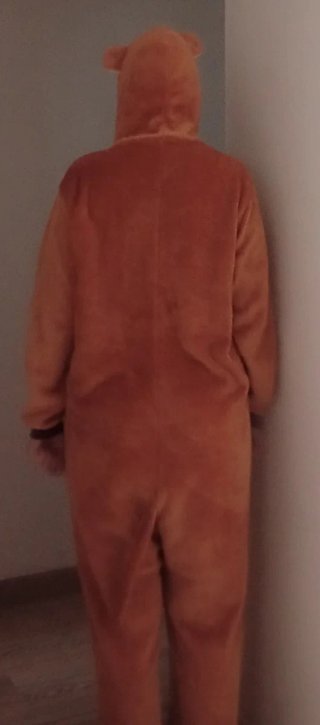 Disfraz pijama de mono/ardilla/oso