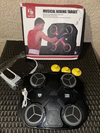Máquina de Boxeo Musical con Bluetooth