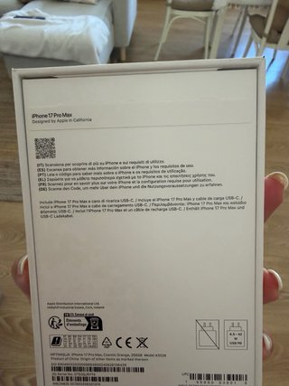iPhone 17 Pro Max Naranja