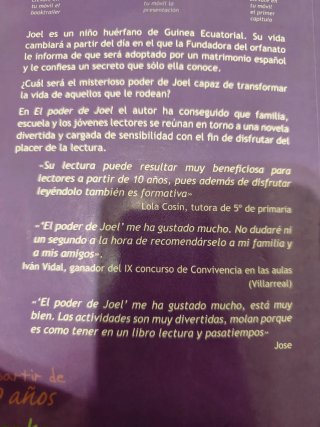 "El poder de Joel" - Antonio Gargallo Gil