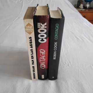 Lote 3 libros novelas