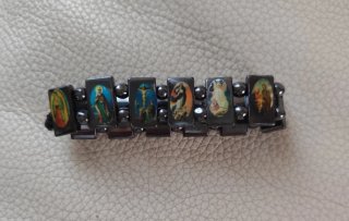 Braccialetto Ematite Arte Sacra