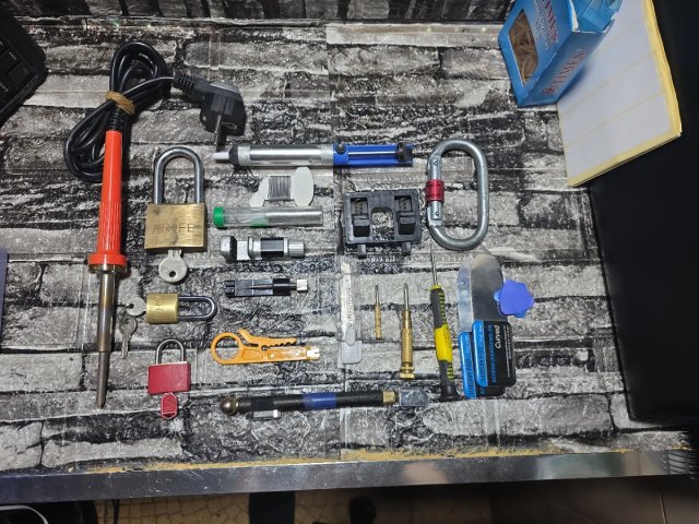 Kit de ferramentas variado