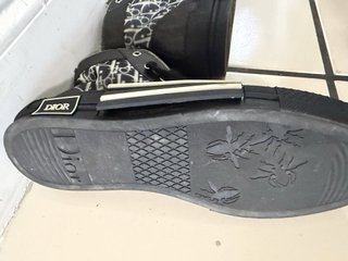 Zapatillas Dior B23 Altas Negras