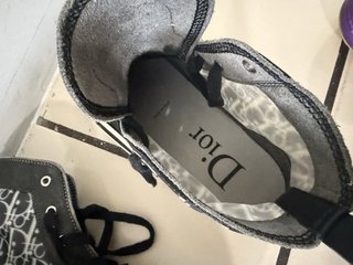 Zapatillas Dior B23 Altas Negras
