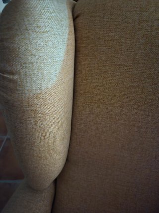 Butaca relax tela beige