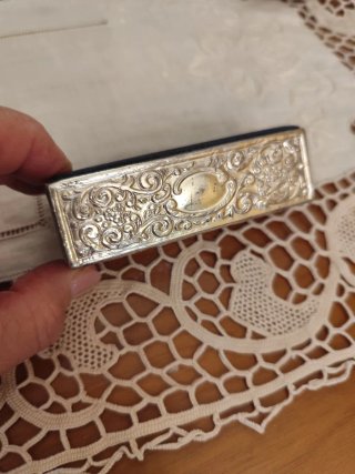 Portarossetto laminato argento