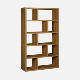 Librería Asimétrica 5 Niveles 10 Compartimentos