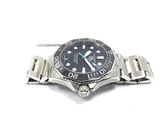 reloj alta gama unisex tag heuer aquaracer professional 300m date automatico 42mm acero (wbp5110)