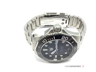 reloj alta gama unisex tag heuer aquaracer professional 300m date automatico 42mm acero (wbp5110)