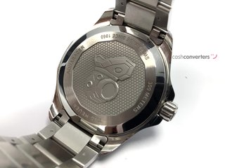 reloj alta gama unisex tag heuer aquaracer professional 300m date automatico 42mm acero (wbp5110)