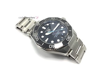 reloj alta gama unisex tag heuer aquaracer professional 300m date automatico 42mm acero (wbp5110)