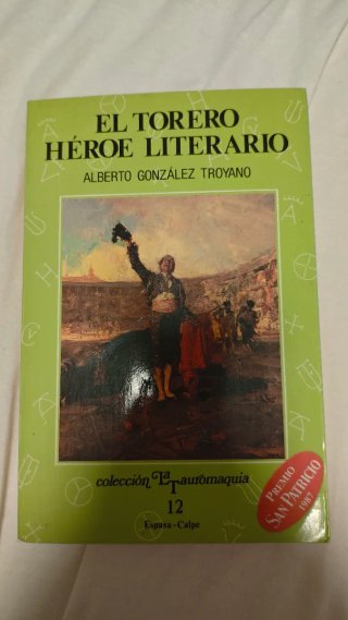 El torero héroe literario