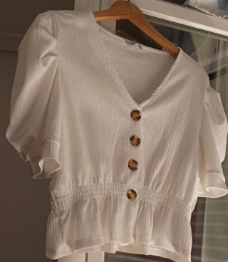 Conjunto Falda Larga y Blusa